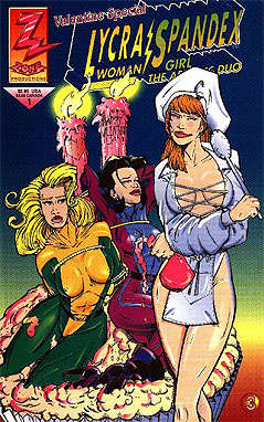 Lycra Woman and Spandex Girl Valentine Special