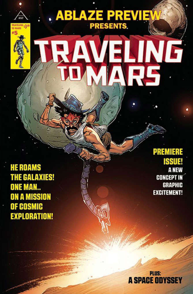 Traveling to Mars #5 Variation D