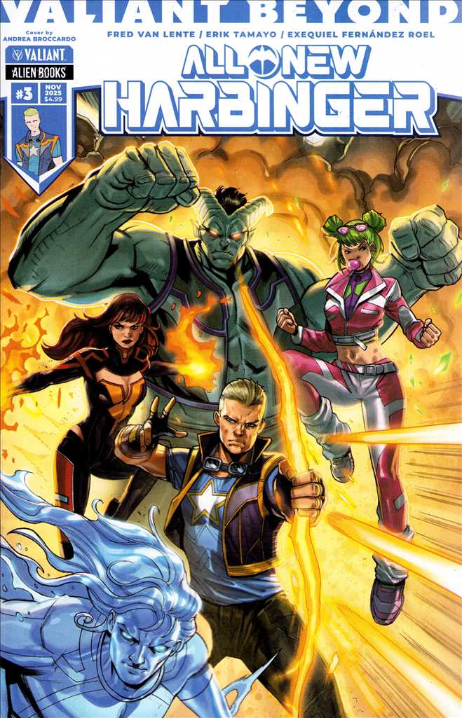 Valiant Beyond: All-New Harbinger #3 Variation A