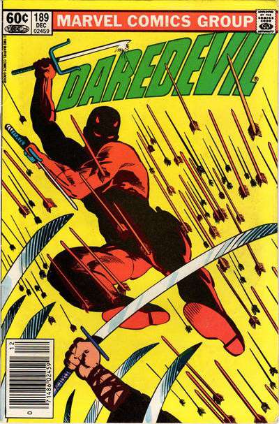 Daredevil #189 Newsstand Edition