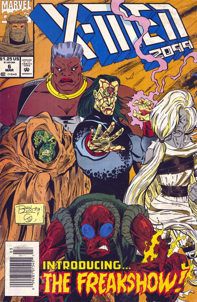 X-Men 2099 #6 Newsstand Edition