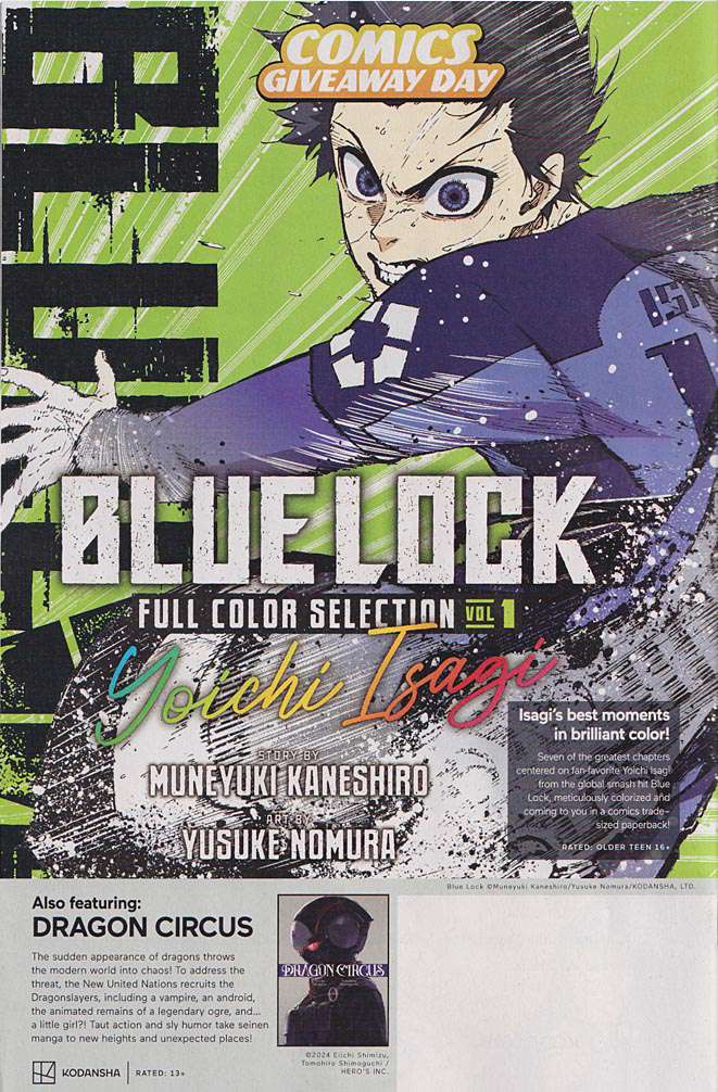 Blue Lock Full Color Selection