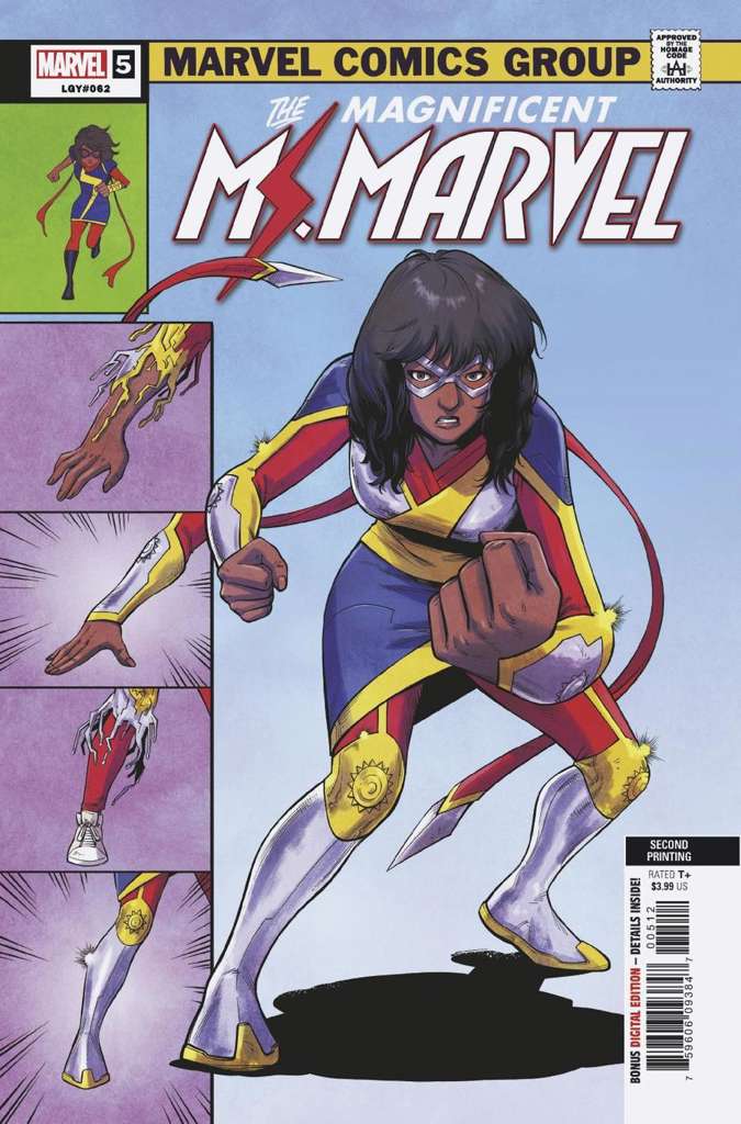 The Magnificent Ms. Marvel #5  - 2nd printing