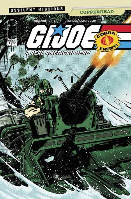 G.I. Joe, a Real American Hero Sssilent Missions Copperhead #1 Variation B