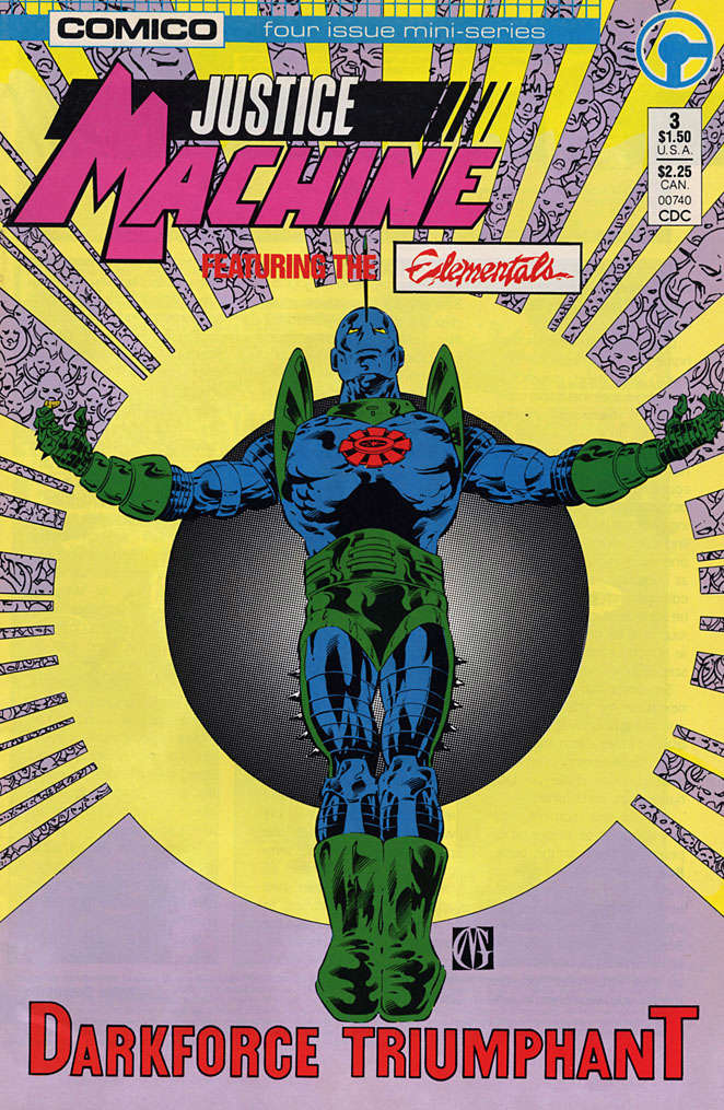 Justice Machine Featuring the Elementals #3