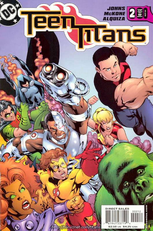 Teen Titans (3rd Series) #2  - 2nd printing