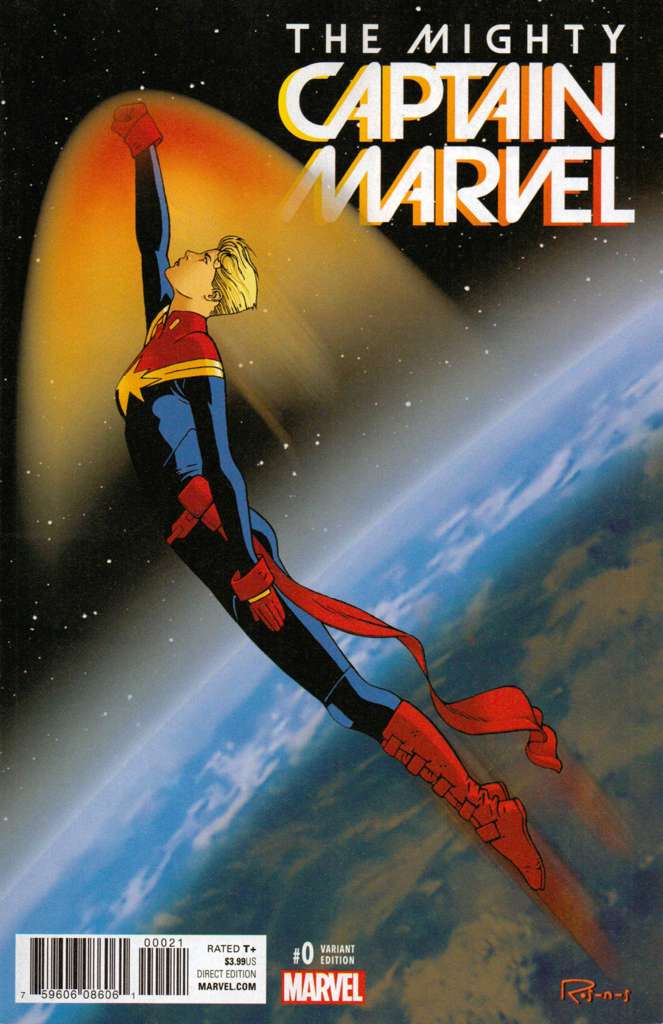 The Mighty Captain Marvel #0 Variation B