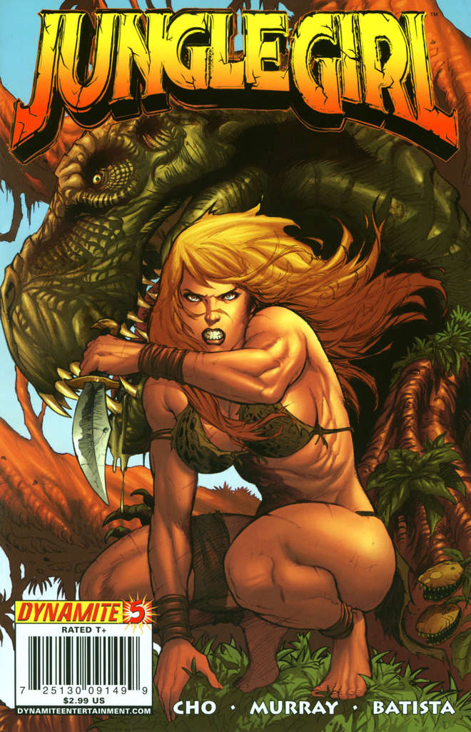 Jungle Girl (Dynamite) #5 Variation B