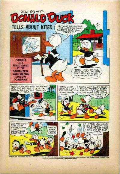 Donald Duck Tells About Kites
