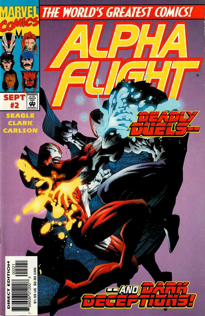 Alpha Flight (2nd Series) #2 Variation A