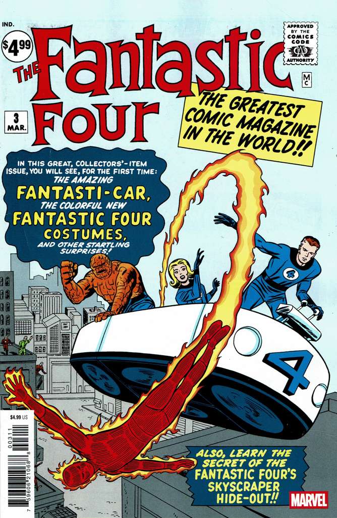 Fantastic Four (Vol. 1) #3 Variation A
