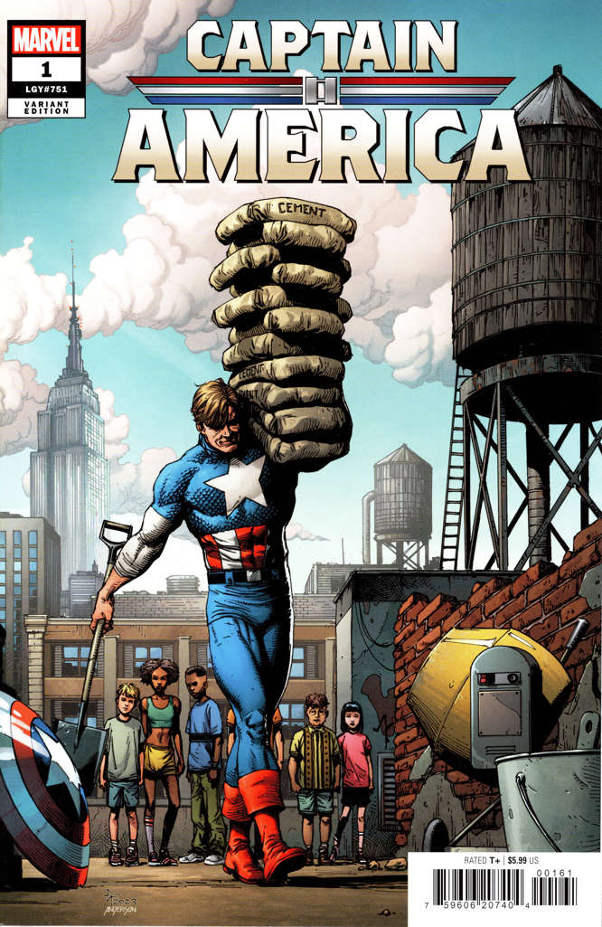Captain America (11th Series) #1 Variation E