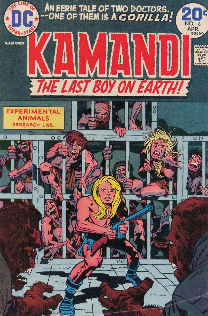 Kamandi, the Last Boy on Earth #16