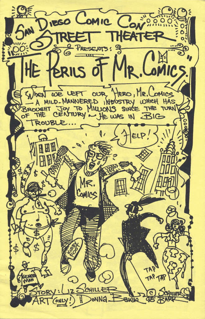 San Diego Comic-Con Street Theater Presents: The Perils of Mr. Comics Ashcan #1