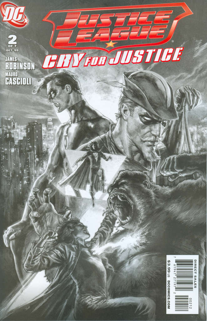 Justice League: Cry for Justice #2  - 2nd printing