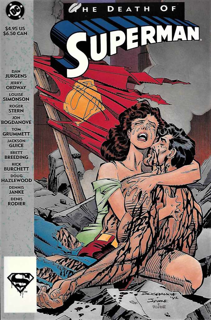 Death of Superman Book #1  - 2nd printing