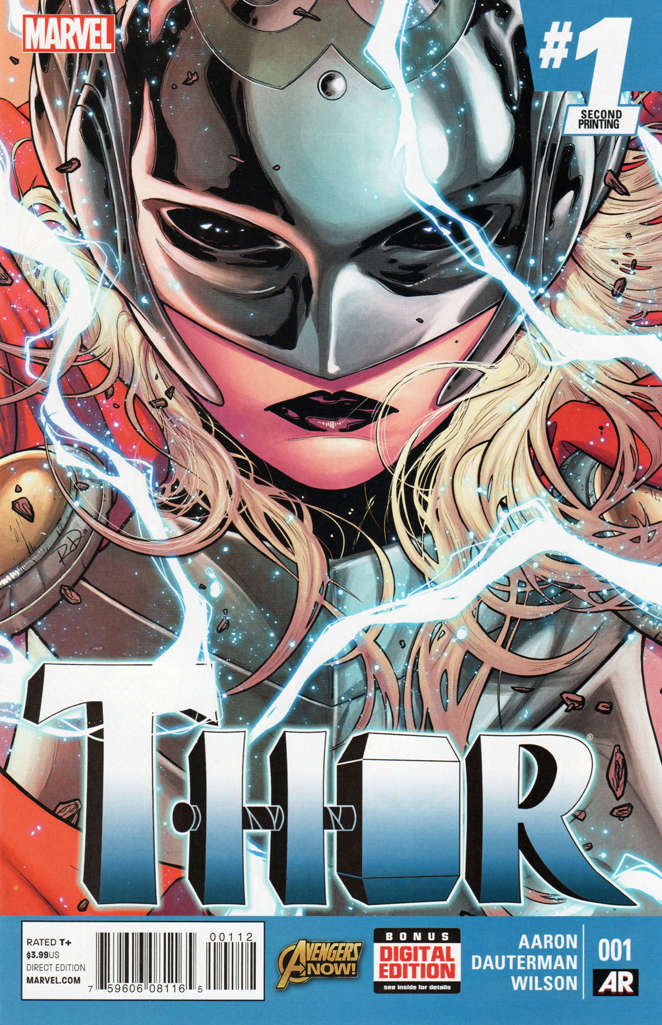 Thor (4th Series) #1  - 2nd printing