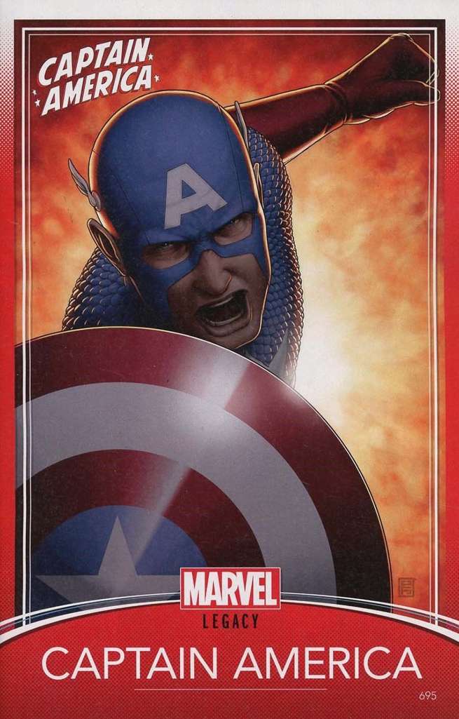 Captain America (1st Series) #695 Variation F
