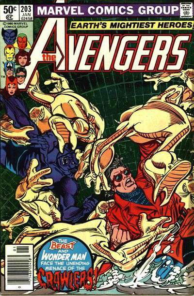 The Avengers #203 Newsstand Edition