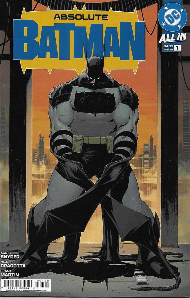 Absolute Batman #1 Variation A - 11th printing