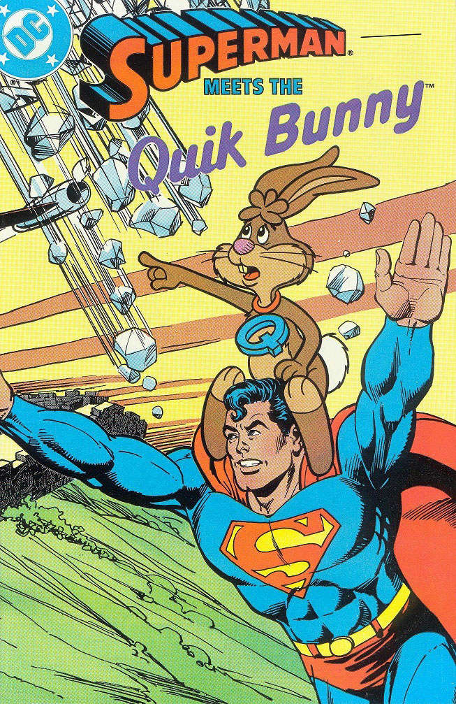 Superman Meets the Quik Bunny