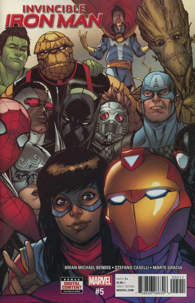Invincible Iron Man (3rd Series) #5
