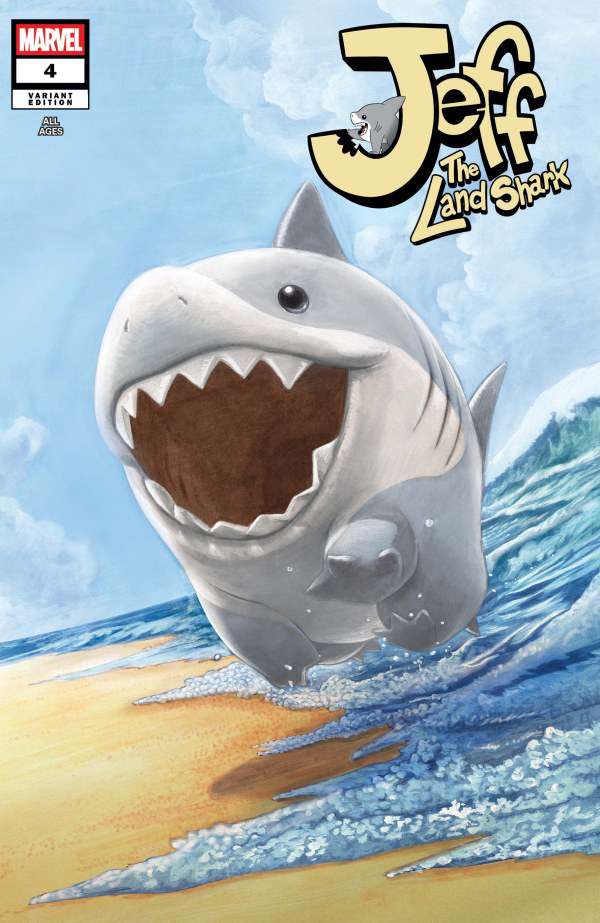 Jeff The Land Shark #4 Variation B