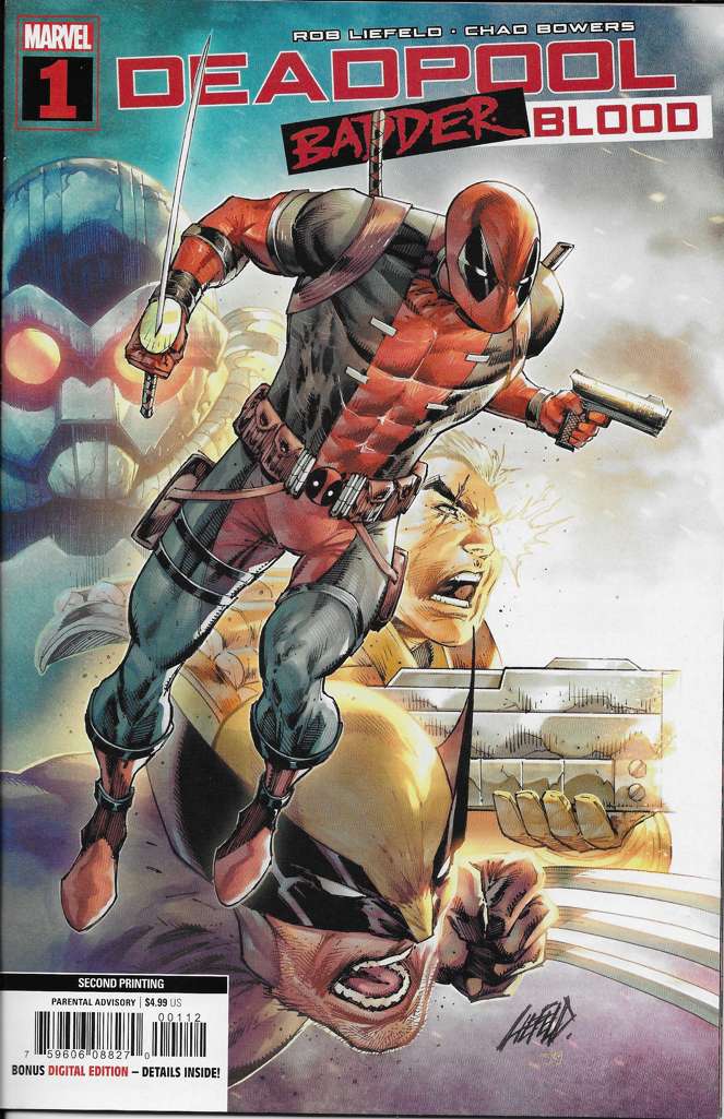 Deadpool: Badder Blood #1  - 2nd printing