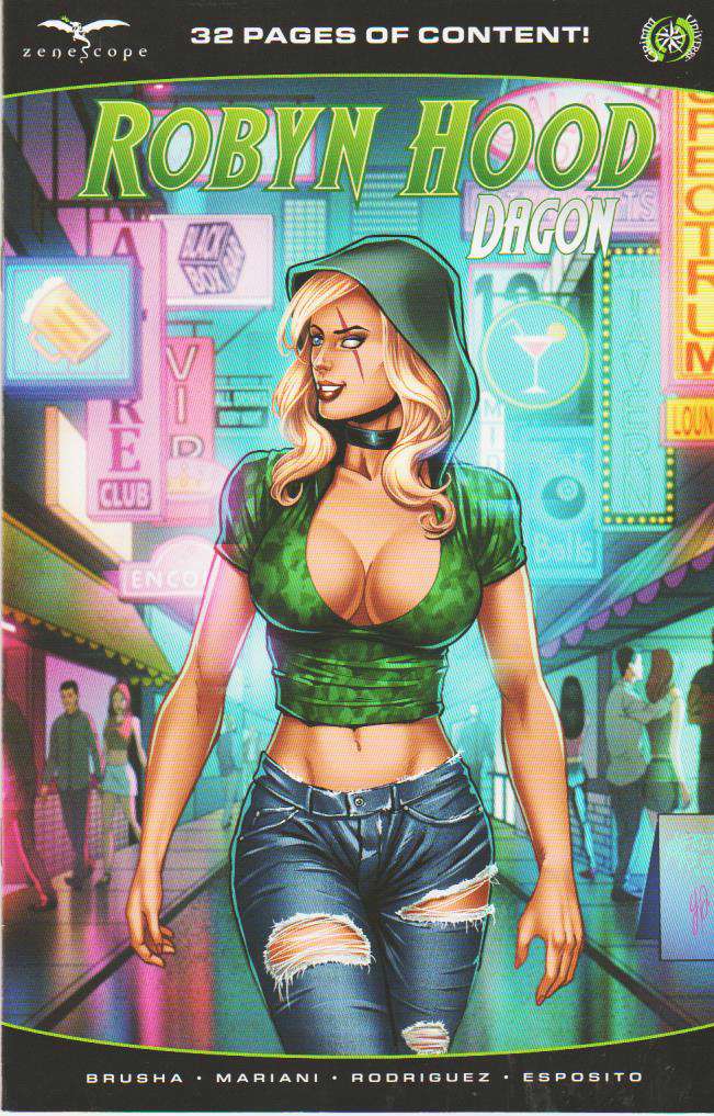 Robyn Hood: Dagon #1 Variation C
