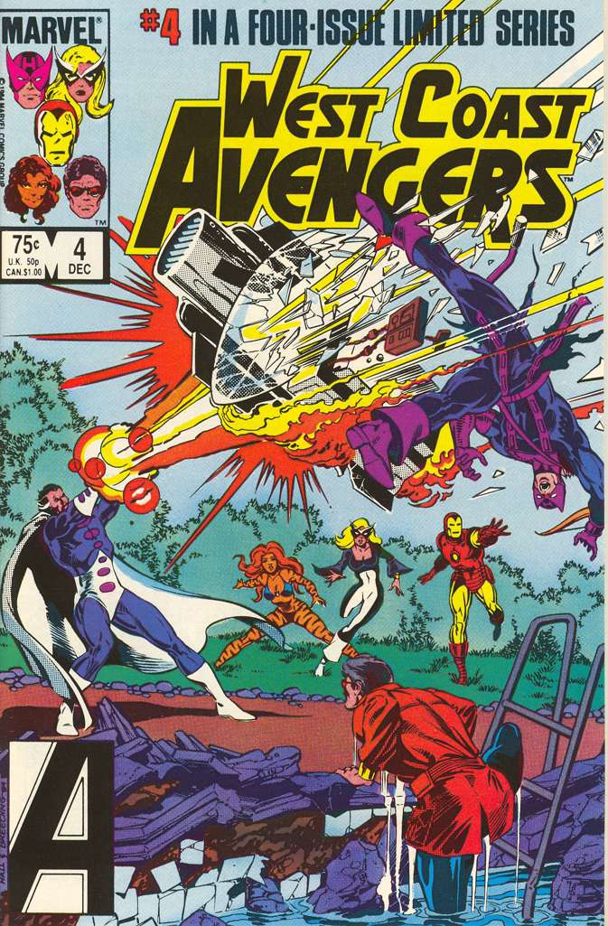 West Coast Avengers (Ltd. Series) #4