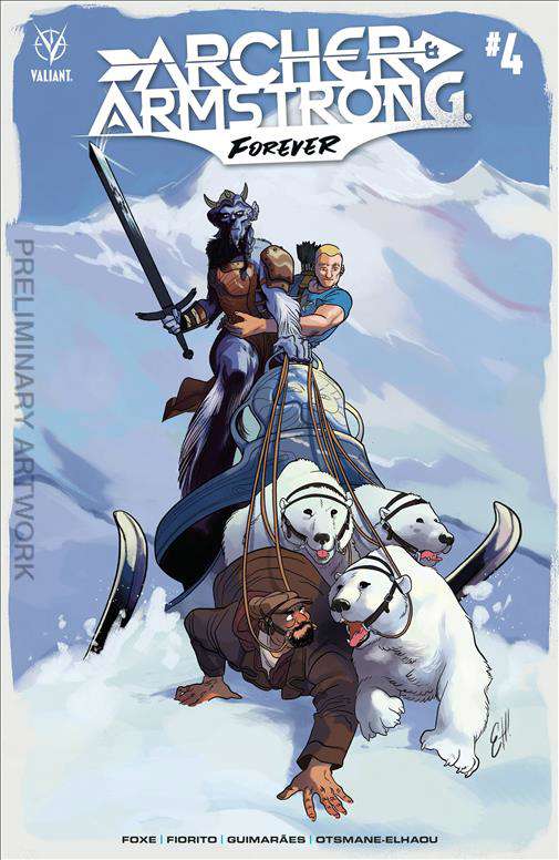 Archer & Armstrong Forever #4 Variation B