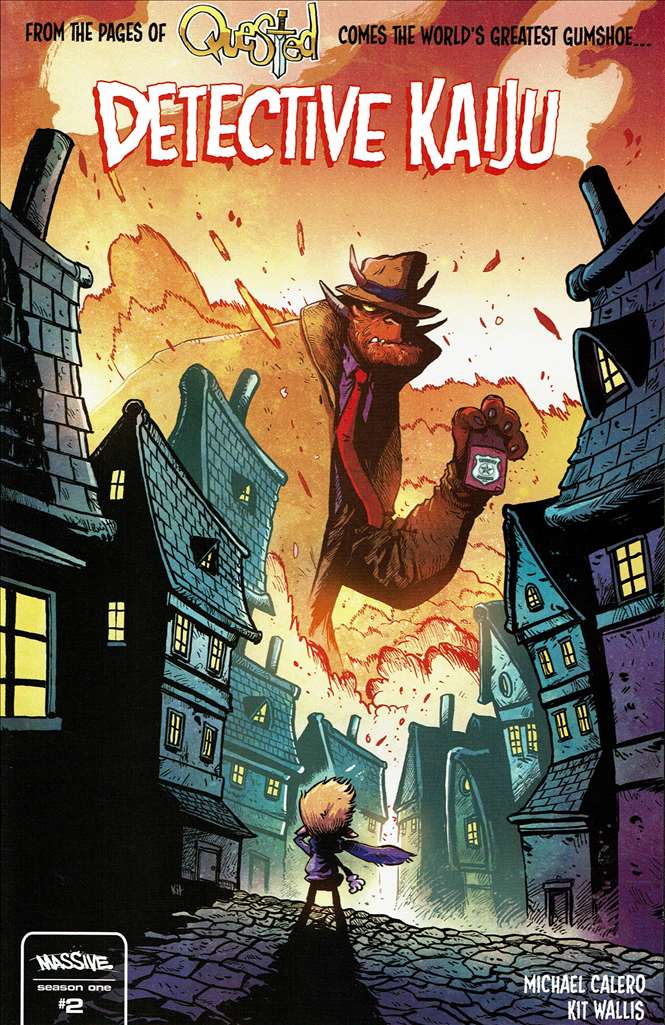 Detective Kaiju #2 Variation A