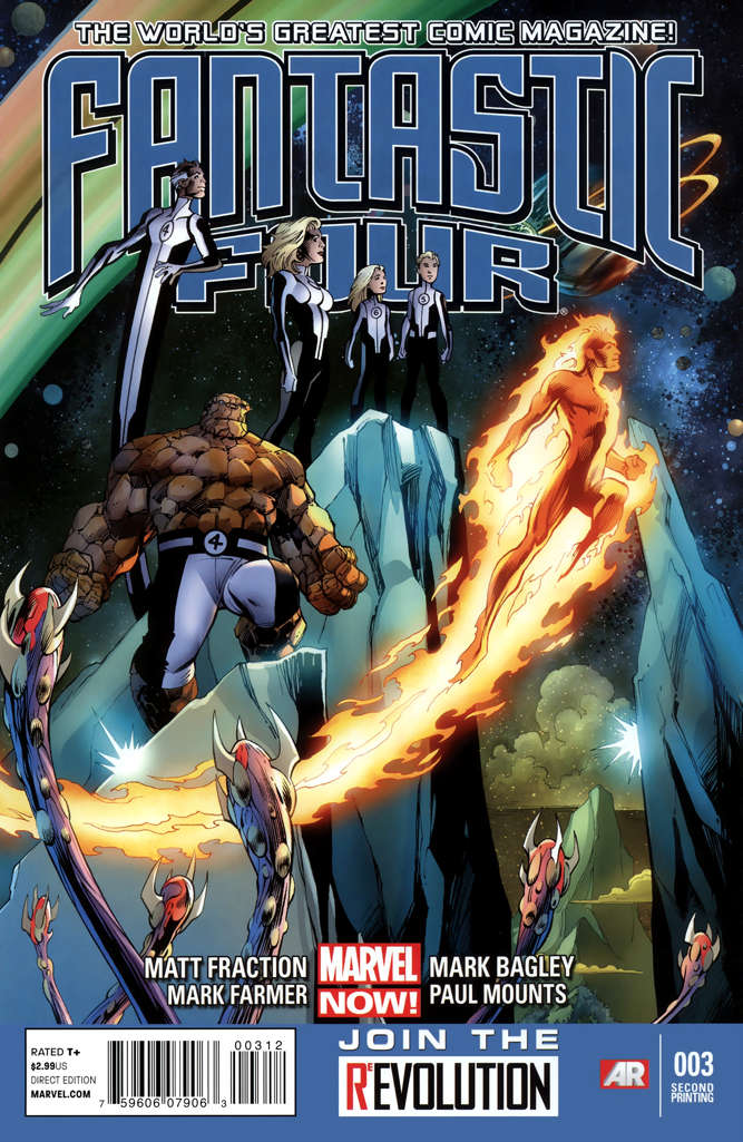 Fantastic Four (4th Series) #3  - 2nd printing