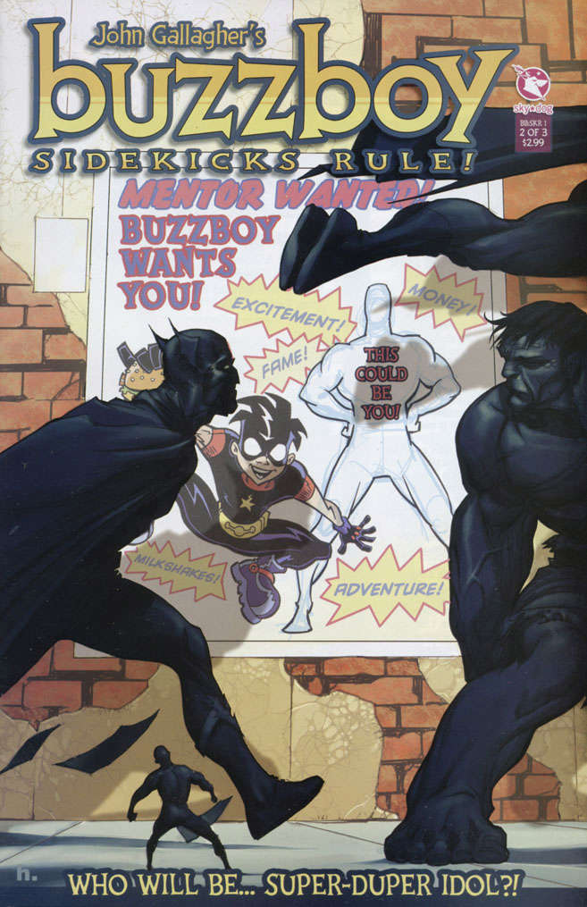 Buzzboy: Sidekicks Rule! #2