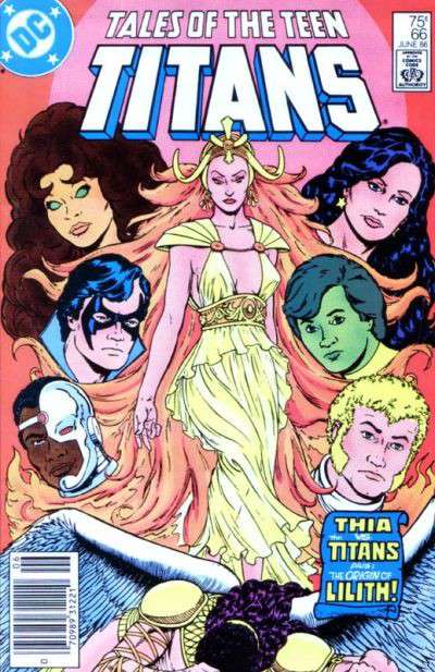 Tales of the Teen Titans #66 Newsstand Edition