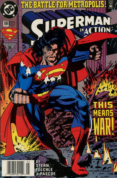 Action Comics #699 Newsstand Edition