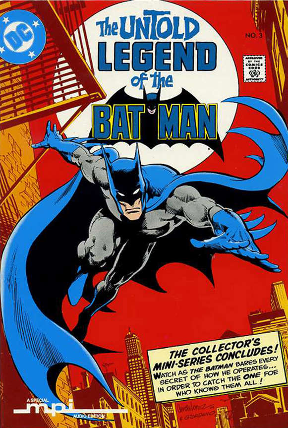 The Untold Legend of the Batman #3 Variation A