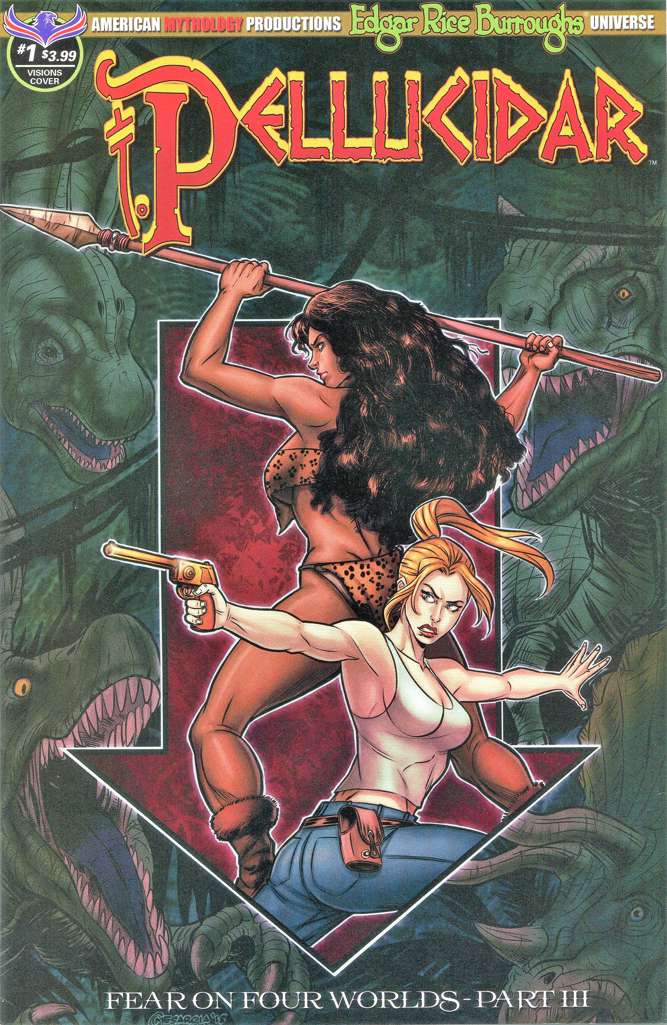 Pellucidar: Fear on Four Worlds (Edgar Rice Burroughs’…) #1 Variation A