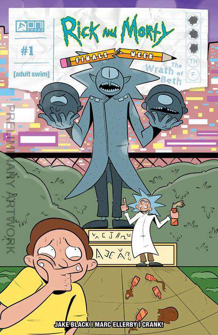 Rick and Morty: Finals Week—The Wrath of Beth #1 Variation B
