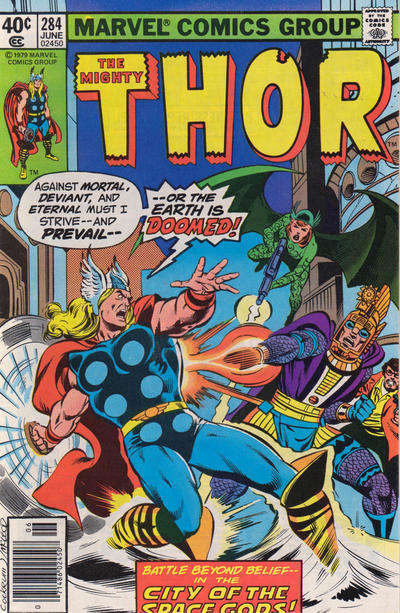 Thor #284 Newsstand Edition
