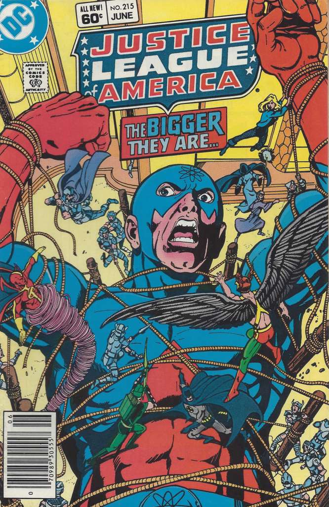 Justice League of America #215 Newsstand Edition