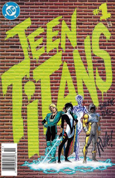 Teen Titans (2nd Series) #1 Newsstand Edition