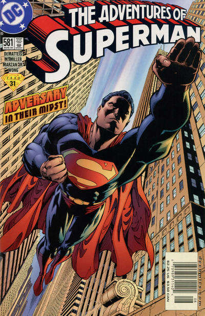 Adventures of Superman #581 Newsstand Edition