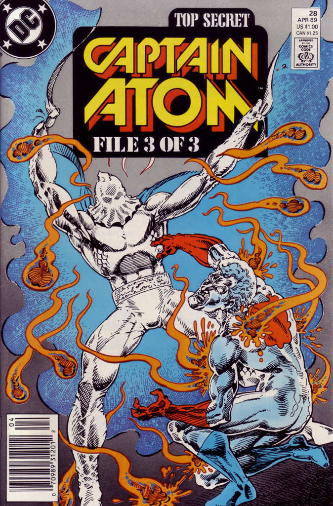Captain Atom (DC) #28 Newsstand Edition