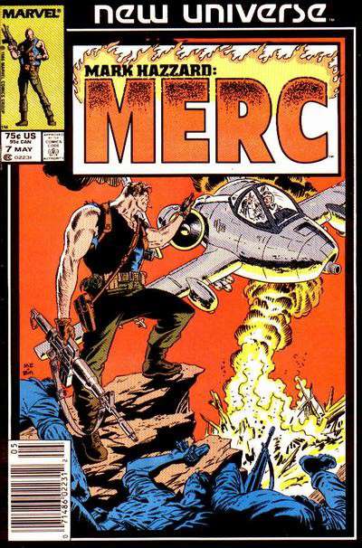 Mark Hazzard: Merc #7 Newsstand Edition