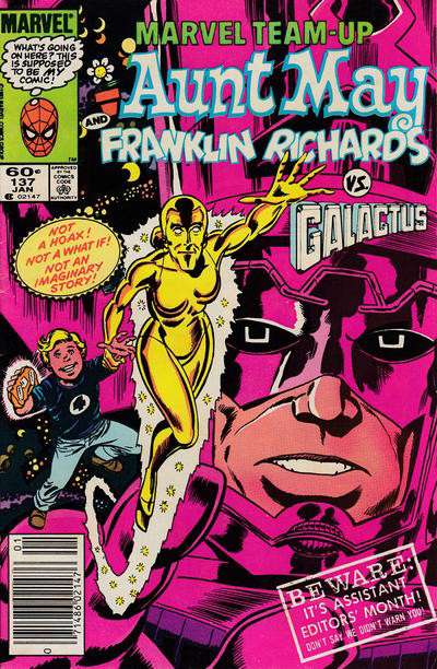 Marvel Team-Up #137 Newsstand Edition