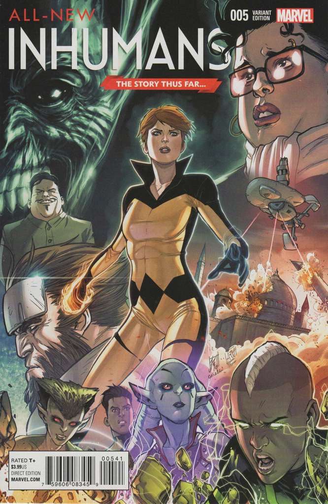 All-New Inhumans #5 Variation B