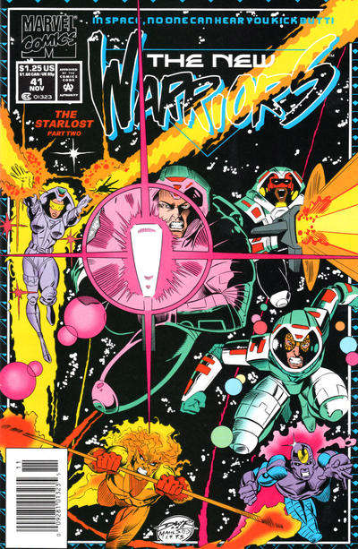 The New Warriors #41 Newsstand Edition