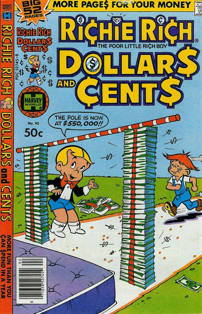 Richie Rich Dollars & Cents #92