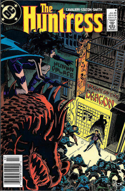 The Huntress #4 Newsstand Edition